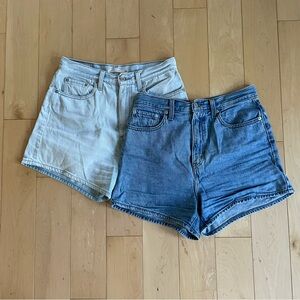 BUNDLE: 2 Levi’s High-Loose Shorts